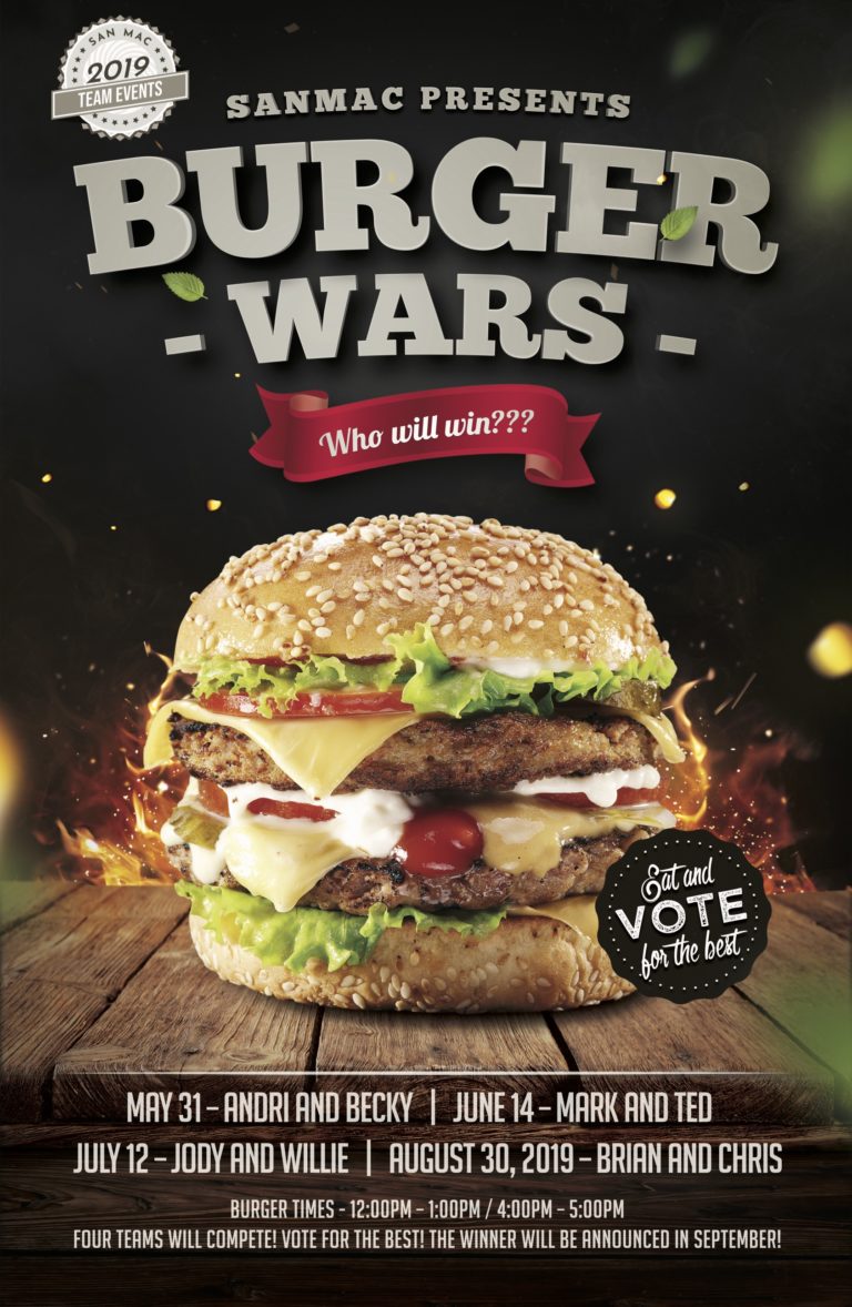 Sanderson MacLeod Hosts Summer “Burger Wars” Sanderson MacLeod