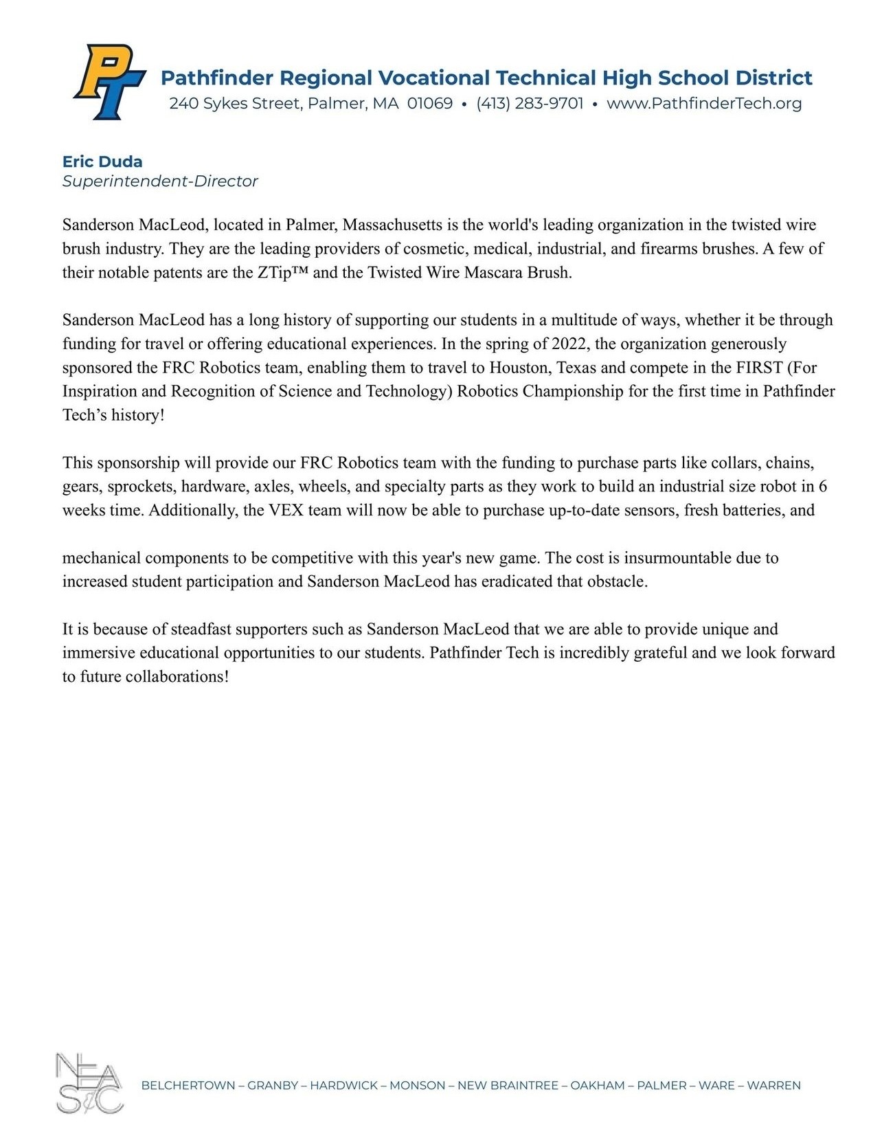 Blognews Sanderson MacLeod